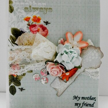 Clean and Simnple Mothers Day Card