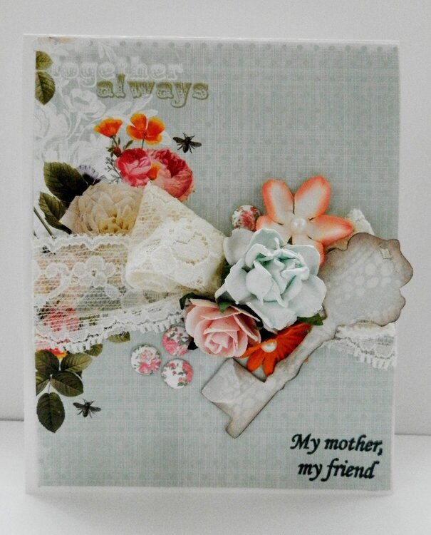 Clean and Simnple Mothers Day Card