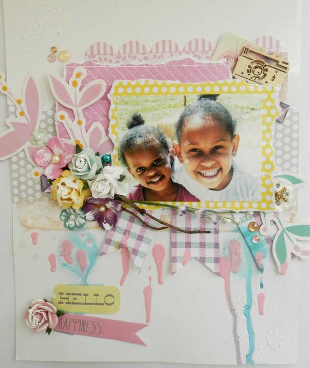 Hello Happiness A4 layout