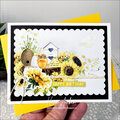 Sunflowers Pop Up Card