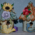 3-D Susan's Garden Birdhouse