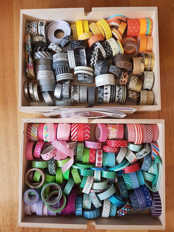 Nicky&#039;s Ribbons, Threads and Washi - Before