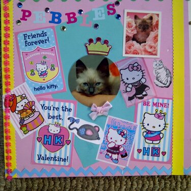 My Feline Family:  Pebbles, Page 1