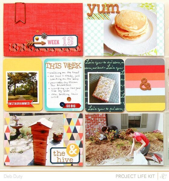 project life week 13 | studio calico kits