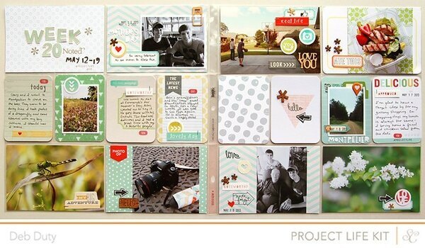 project life week 20 | studio calico kits