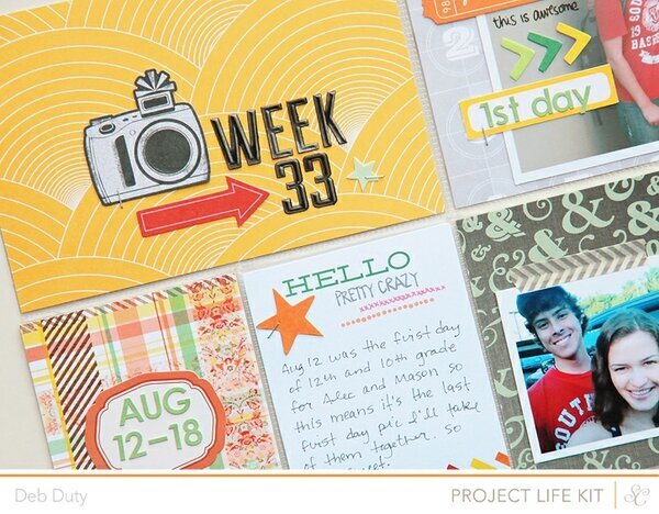 project life week 33 | studio calico kits