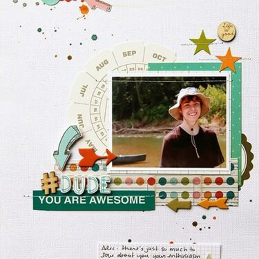 dude, you're awesome | studio calico here & there