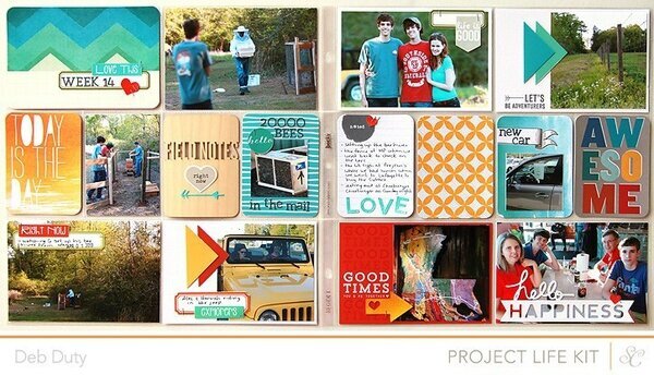 project life week 14 | studio calico kits