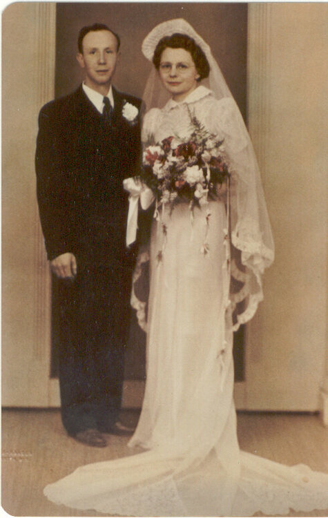 Wedding Day 4-29-1945