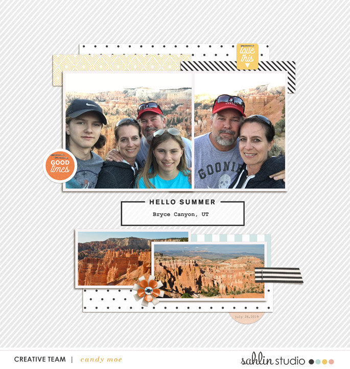 Bryce Canyon - Sept Template freebie