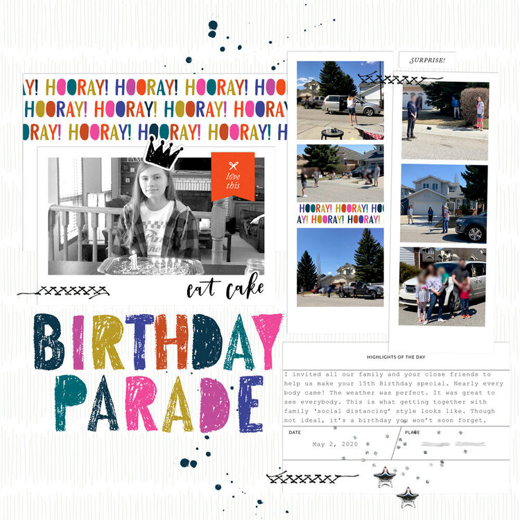 Drive-by Birthday | Sahin Designs