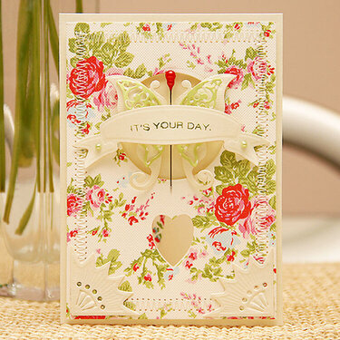 Spellbinders &quot;Its Your Day&quot; Card