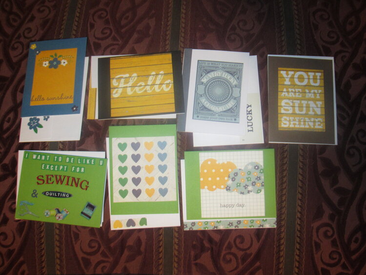 cards for Snail Mail