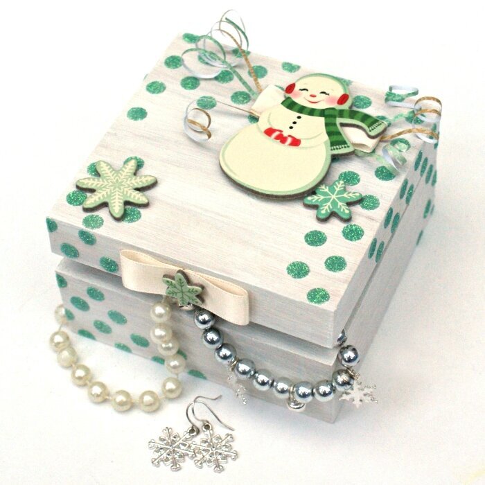 Winter Trinkets Box *Crate Paper*