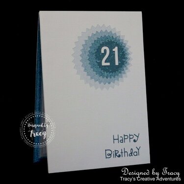 21st birthday card