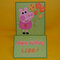 Peppa Pig Stepper card