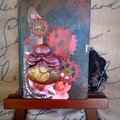 Steampunk Mixed Media Art Journal