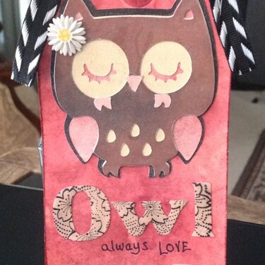 Owl Tag Card