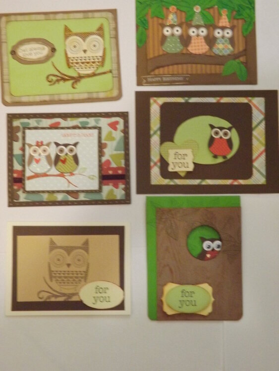 Owl cards
