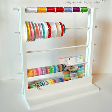 ribbon and washi tape stand