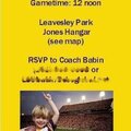 LSU birthday ticket invitation