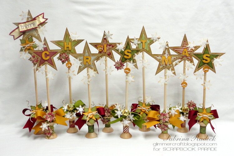 Christmas Stars Greeting