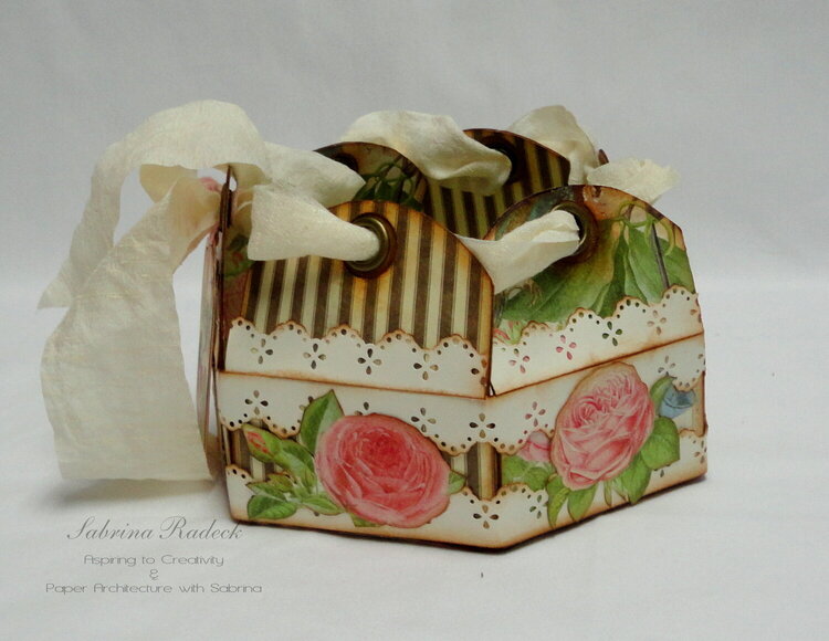 Hexagonal Gift or Treat Box - G45 Botanical Tea