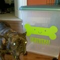 Dog food container