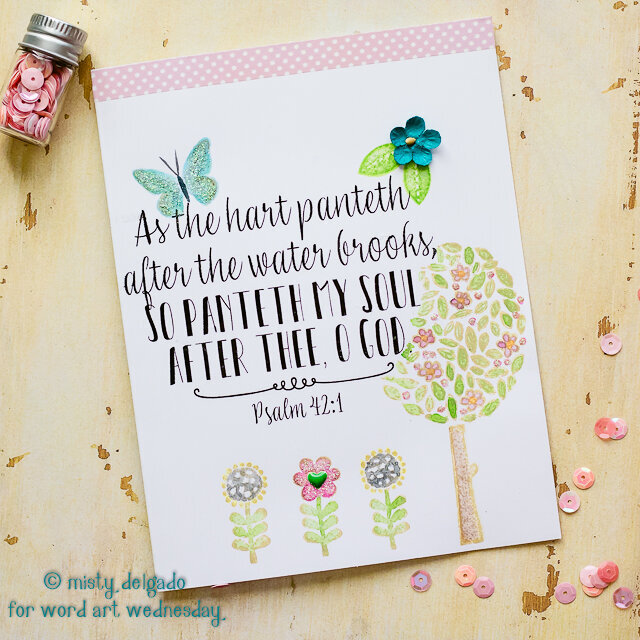 Psalm 42:1 Card