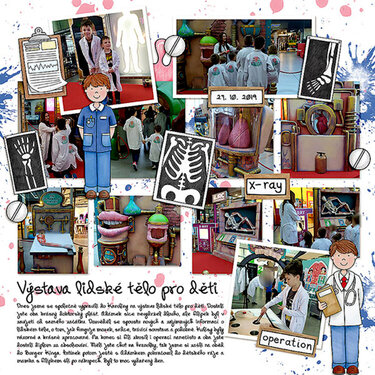 Human body exhibition for kids