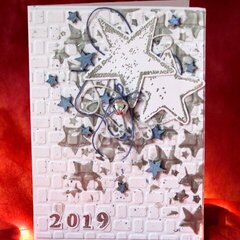 2019 : Happy new year card