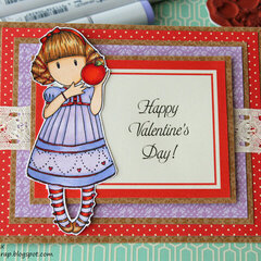 Gorjuss Valentine 's day card