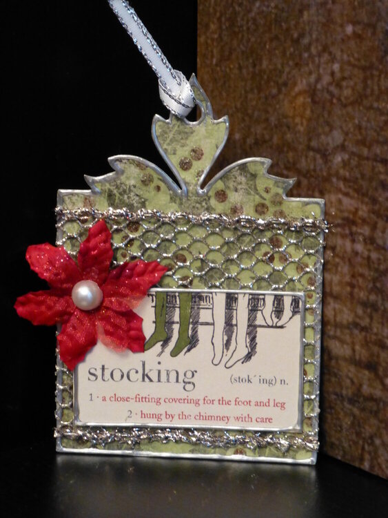 Christmas tag : stocking
