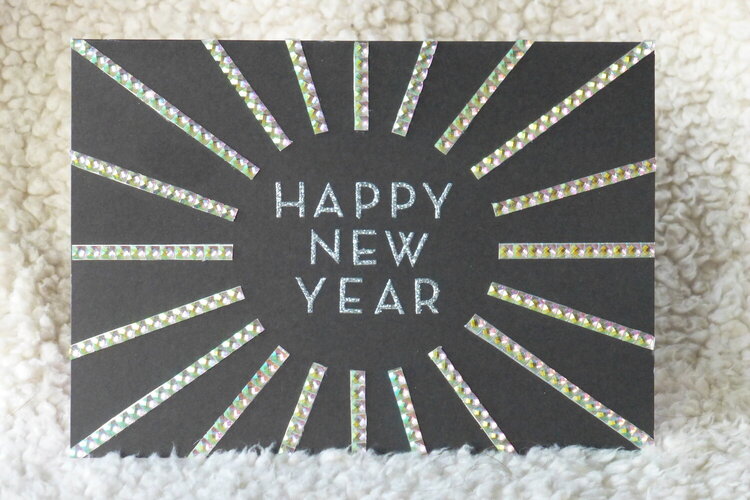 Happy New Year card