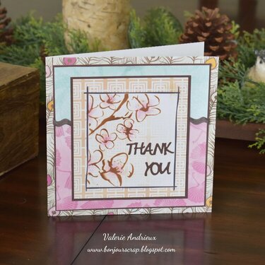 Thank you card