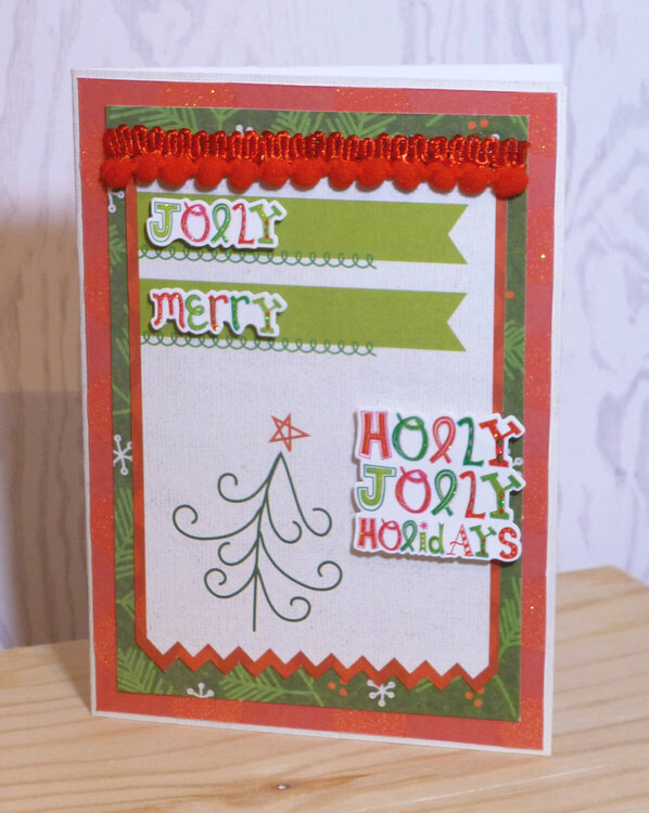 Holly Jolly Holidays - christmas card
