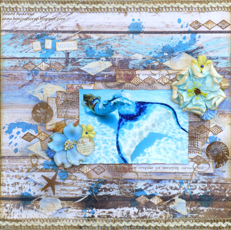 Mermaid layout for the June Prima challenge