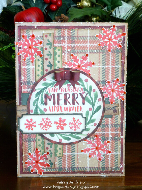 Merry little Christmas card