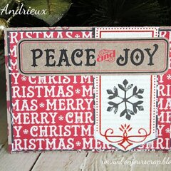 Peace and Joy card