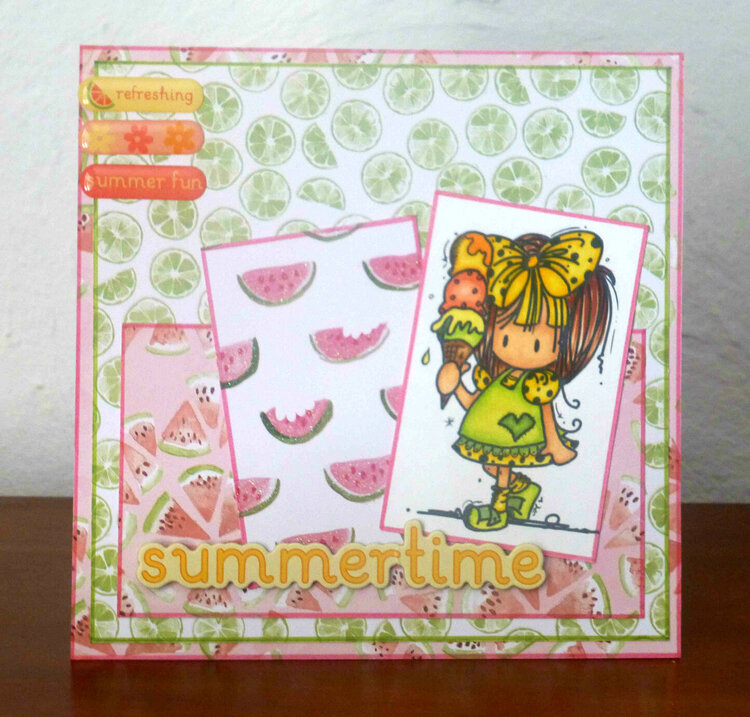 Summertime card