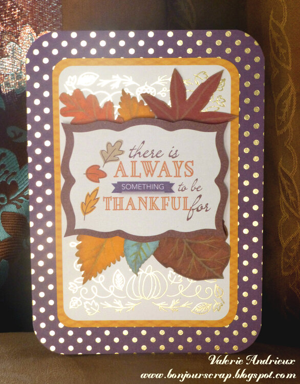 Fall / Thanksgiving card