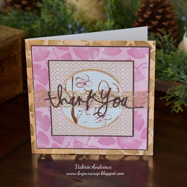 Thank you card