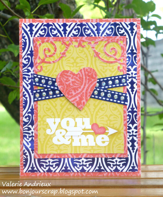 You &amp; me : Valentine&#039;s day card