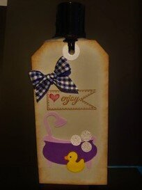 Bubble Bath Gift Tag