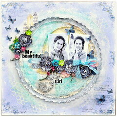 'My Beautiful Girl' for Sizzix/Inkido