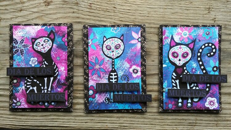 June ATC Swap Day of the Dead