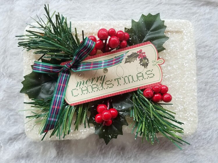 Christmas Embellishment box for Norma