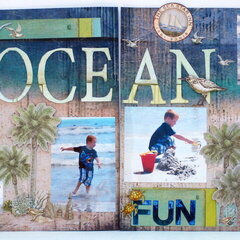 A day at the ocean (Disney Vacation Book)