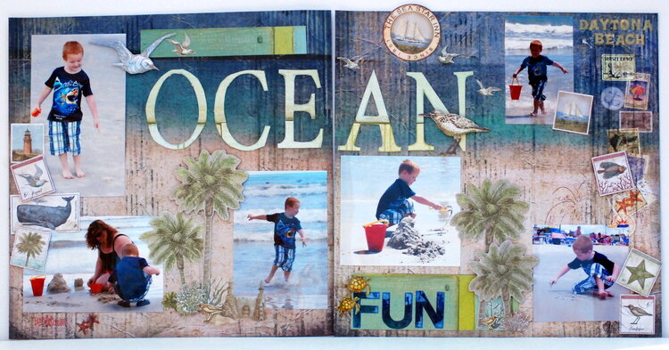 A day at the ocean (Disney Vacation Book)