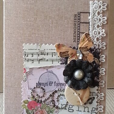 Patchwork card